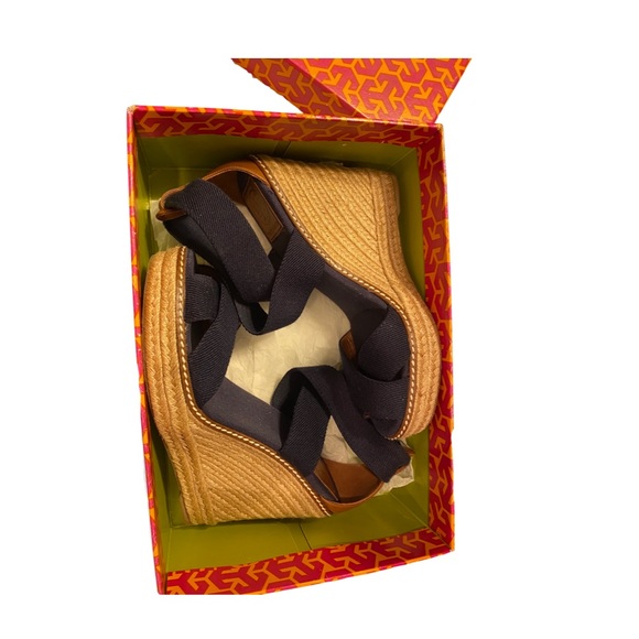 TORY BURCH Adonis Espadrille Wedge - Picture 6 of 16